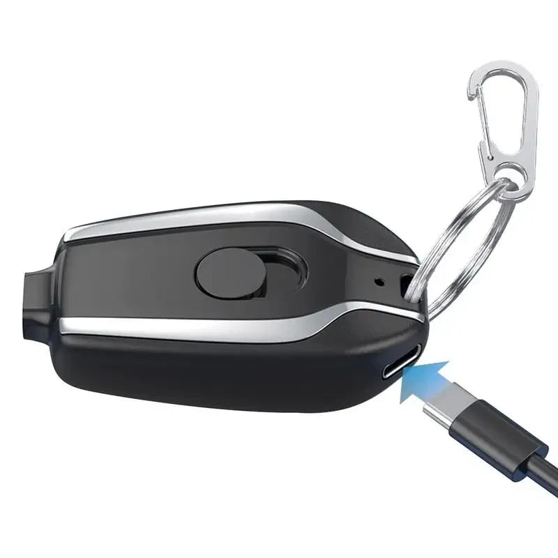 Mini Portable Power Bank Keychain